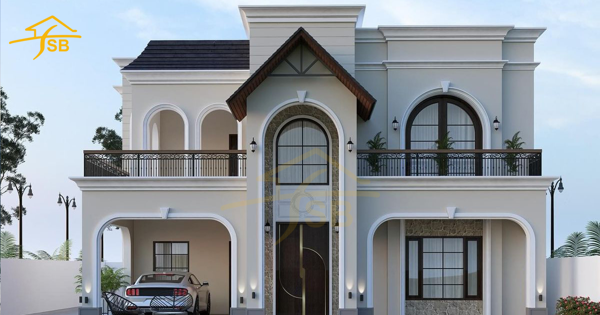 7 Marla House 3D Design